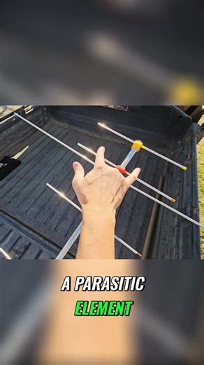 Interesting Antenna Design: 1 Driven Element But 2 Bands!