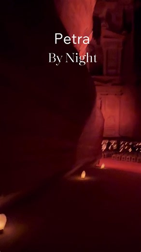 Have you seen Petra by Night #petra #sevenwondersoftheworld #unescoworldheritagesite #jordan #CapCut