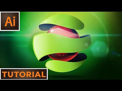 Create an abstract 3D logo - Adobe Illustrator