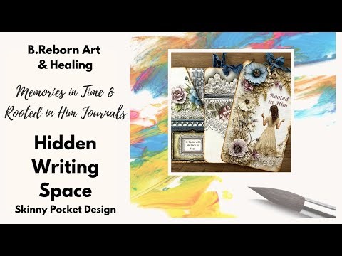 The Ultimate Folding Writing Space Base | Skinny Bookmark Pocket Tutorial