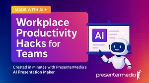 🚀 Have you tried using AI to build presentations yet? Create a complete, animated presentation in minutes—no design skills needed! PresenterMedia’s AI Presentation Maker takes your topic and turns it into a professional slide deck with just a few clicks. 👥 Perfect for: Team leaders, HR professionals, project managers, business owners, and remote teams looking to save time and deliver polished, engaging presentations. ✨ What PresenterMedia’s AI Presentation Builder does: ✔️ Selects the best sli