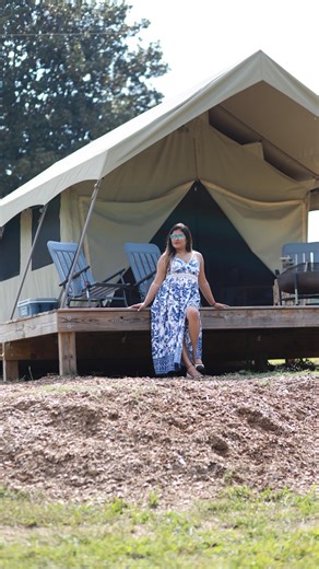 Shweta 🤍 | 🧿 Looking for a perfect place for glamping? Then check out @wyldstay_gvl .Located 2.5 hours from Atlanta and 30 mins from... | Instagram