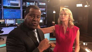 Candycorn and Peanuts taste test complete on WBTV News on Bounce! Huge success. Leigh Brock WBTV and I loved it. Taste's like a PAYDAY bar! | WBTV's Delano Little
