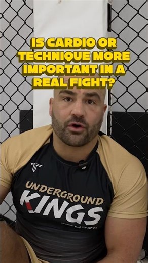 Is cardio or technique more important in a real fight? | betPARX