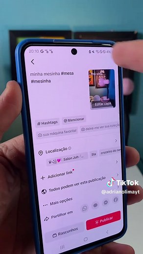 Como postar vídeos do jeito certo no tiktok #postar #víd #publicar #tiktok #truques #android
