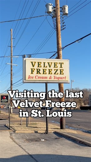I gotta say…it’s still really good! Velvet Freeze isn’t just ice cream…it’s a full-on St. Louis summer tradition 🍦 If you grew up in STL, chances are you remember piling into the car on warm nights, windows down, radio playing, and making that drive for a cone, a shake, or a sundae after a long day. This place feels like a time capsule of old-school drive-in ice cream stands, where the vibes are simple, the portions are generous, and the memories stick just as hard as the ice cream melts in the