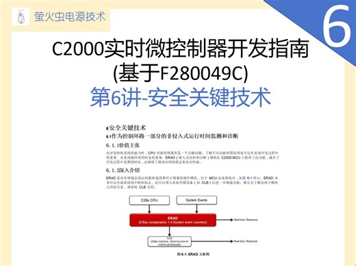 第6讲-C2000实时微控制器开发指南(基于F280049C)--安全关键技术