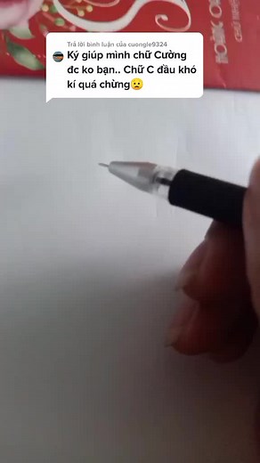 Chữ ký tên Cường đơn giản mà đẹp