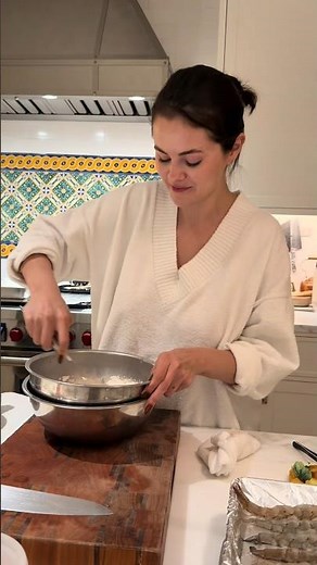 Selena Gomez & Benny Blanco Cook Tempura Together for Thanksgiving #selenagomez #shortsfeed #shorts