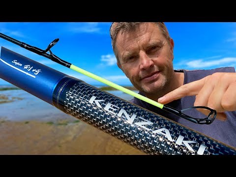 THE best beach rod for Sea fishing - Review of the Kenzaki Surf rod. The Great British Surf rod