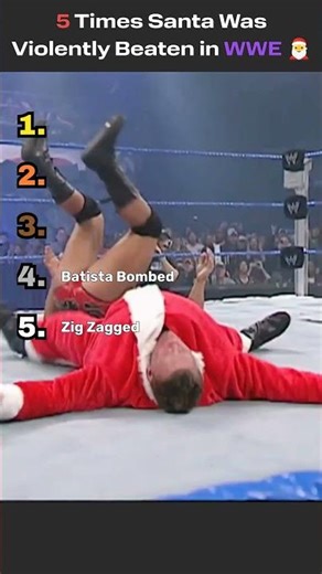 5 Times Santa Was Violently Beaten in WWE