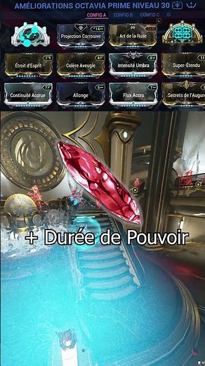 MON BUILD SUR OCTAVIA PRIME #warframe #octavia #warframebuilds #afk