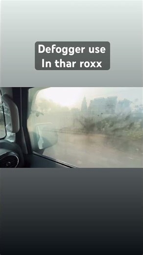 How to use Defogger in thar roxx #automobile #mahindrathar #thar #mahindrascorpioclassic #scorpio