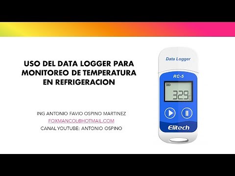 USING THE DATA LOGGER TO MONITOR TEMPERATURE AND HUMIDITY IN REFRIGERATED ENCLOSURES OR SPACES