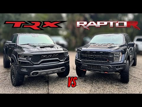 RAM TRX vs Ford Raptor R. Who is really the KING?