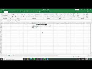 EXCEL tutorial For Beginners| How To Make Your Own Paper In Excel file In Just A Few Second To save