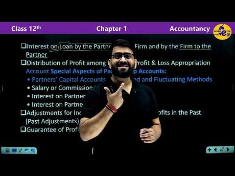 Fundamentals of Partnership | Class 12 Accountancy | Chapter 1 | Complete Lecture | A.S. Negi