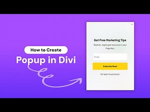 How to Create Popup in Divi: Step-by-Step Divi Popup Tutorial
