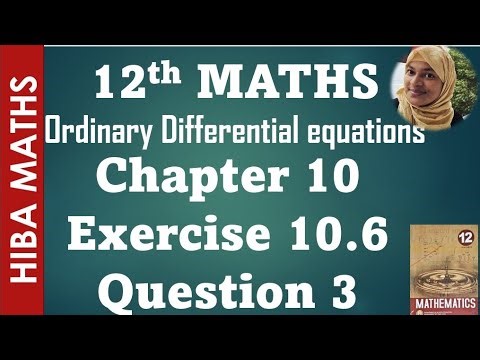 12th maths chapter 10 exercise 10.6 question 3 tn syllabus hiba maths