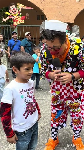 The clown got them to hold hands ❤️ #forallthefamily #familycases #humor #comedy