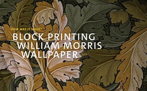 威廉·莫里斯 | 壁纸印刷指南