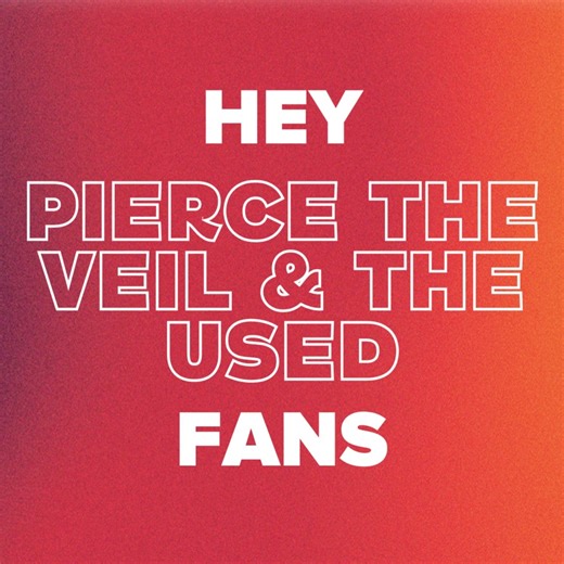 Hey Pierce The Veil & The Used Fans! 👋 Follow these tips to have the best possible experience tonight ⤵️ Parking Lots Open: 3:00 PM Early Merchandise Access Begins: 3:30 PM VIP Club Opens: 4:30 PM Doors Open: 5:00 PM 🚨 ROAD CLOSURE: Marine Way is CLOSED. Please use the address 14800 Chinon, Irvine, CA 92618 for GPS. Take Sand Canyon to Irvine Blvd and turn right, continue on Irvine Blvd to Chinon and turn right, then follow staff directions and signs to the venue. 🚗 HIGH TRAFFIC ALERT: Very h