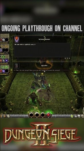 THE AEGIS OF DEATH | Dungeon Siege II #dungeonsiege #dungeonsiege2 #shorts