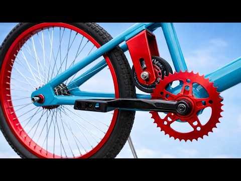 Crazy Idea: Turn a Bicycle into a Chainless Bike That Will Surprise You! 🚲😱