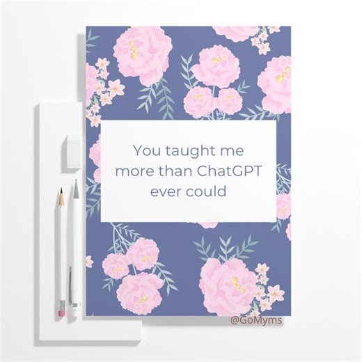 Thank You, Teacher | School Year End | Funny Printable Card | Instant Download - Etsy