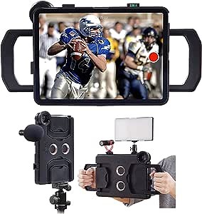 MegaMount Multimedia Rig Case，Video stabilizer for Apple iPad Pro 11 inch [2018 1st Gen Model Only] Easily Attach Lenses, Lights, Microphones. Great for Video Recording. Mounts on Tripods and Monopods
