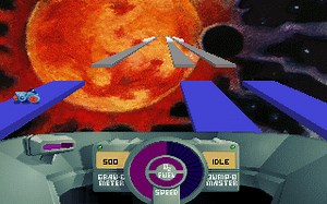 Skyroads game at DOSGames.com