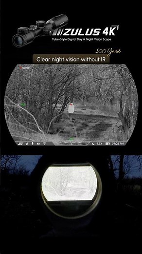 You don’t even need IR with ZULUS 4K | DNT Optics