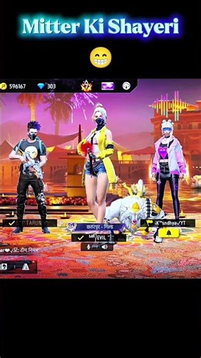 Free Fire Shayeri That Hits Different