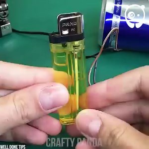 How to make a night lamp from lighters By welldonetips (youtube.com/channel/UCJF8RIGIyirxgDnHgQfKcLg/) Well Done Tips | Crafty Panda