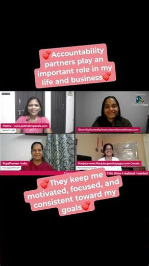 Accountability Partners 💞