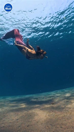 That mermaid probably regrets finding Nemo 😳 | Daily Mail Video