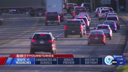 'It's a mess': Drivers frustrated by Route 11 backups as paving continues in Cicero