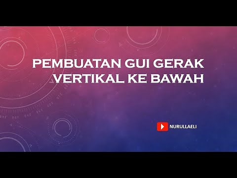 PEMBUATAN GUI GERAK VERTIKAL KE BAWAH | GUIDE MATLAB | Radio Button | Grafik Dua Dimensi