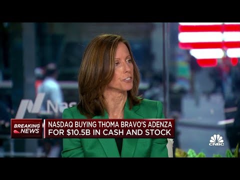 Nasdaq CEO Adena Friedman on Adenza deal: Brings more capabilities to each of our clients
