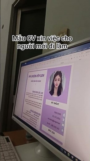 Hướng dẫn viết CV xin việc cho người mới đi làm - part78 #cvxinviec #maucv #thietkecv #vietcv