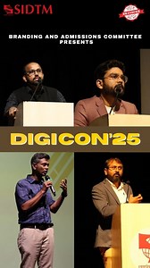 At SIDTM - Symbiosis Institute of Digital and Telecom Management...