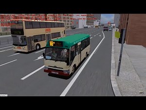 Omsi 2 tour (1694) 香港小巴 96B 麗城花園二期 - 荃灣站 Belvedere Garden PH2 - Tsuen Wan @ 19座 綠色小巴 Toyota Coaster
