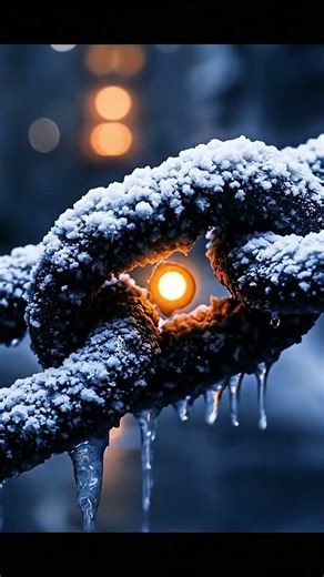 Realistic CGI Short Film: Mega Container Ship in Extreme Snowstorm, Rogue Waves & Ice #Shorts