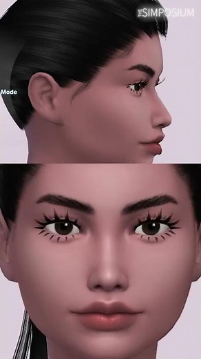 Sims Lashes Recommended CC. #shorts #thesims #sims4