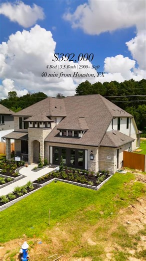 Kevin Tran | Texas Realtor | Investor on Instagram: "🏆 Luxury Living in One of Northwest Houston’s Top-Rated Communities – Starting at $392K! 🔥 Comment “Home” below for more info or text “KT069” to (346) 598-7222! 📲 This stunning 🏡 4-bed | 🛁 3.5-bath | 📐 ~2,900 sq ft home comes with a 5.499% fixed rate 💰 and a massive $70K toward upgrades 🎯 so you can design your dream home your way. Located in a premier community with 🌊 res
