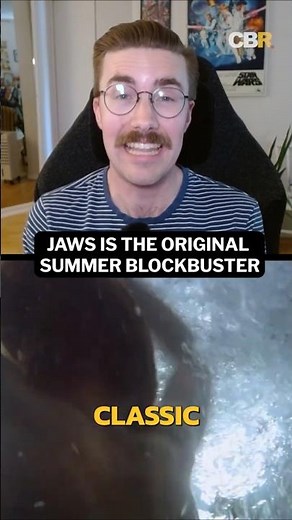 Jaws made summer movies a Hollywood obsession 🦈 #jaws #hollywood