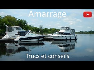 Amarrer un bateau