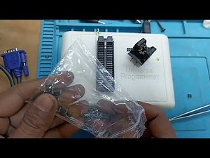 बॉयोस प्रोग्रामिंग rt809h universal programmer first look and use
