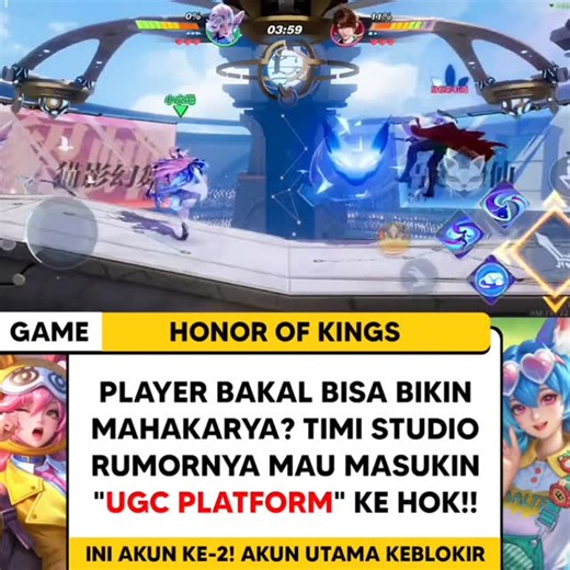 Ren Oniichan | Naik Level‼️ Player Bakal Bisa Bikin Map Dan Mode Unik Di HOK 👏🏻 Gunakan Kode LGZ5V Dan Dapatkan Diskon TOP UP Hingga 50 Ribu (Link Toko... | Instagram