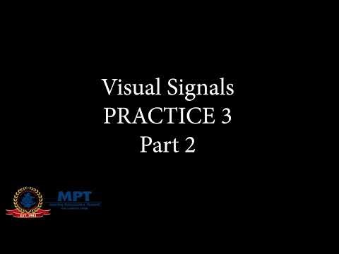 Visual Communications (Flashing Light): PRACTICE 3 PART 2